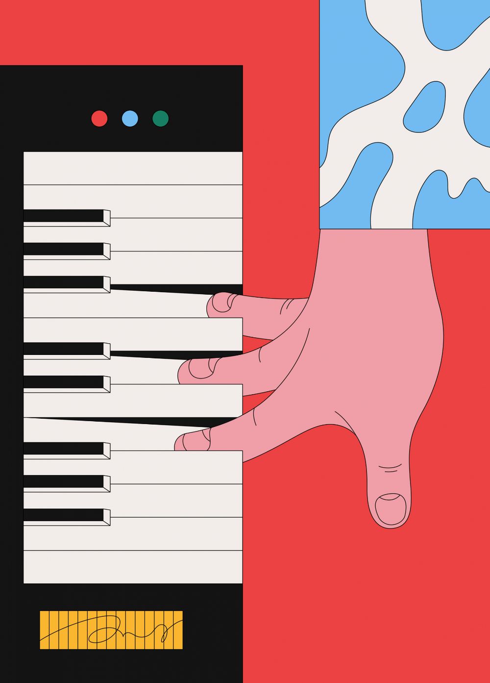 배경 이미지 - 피아노